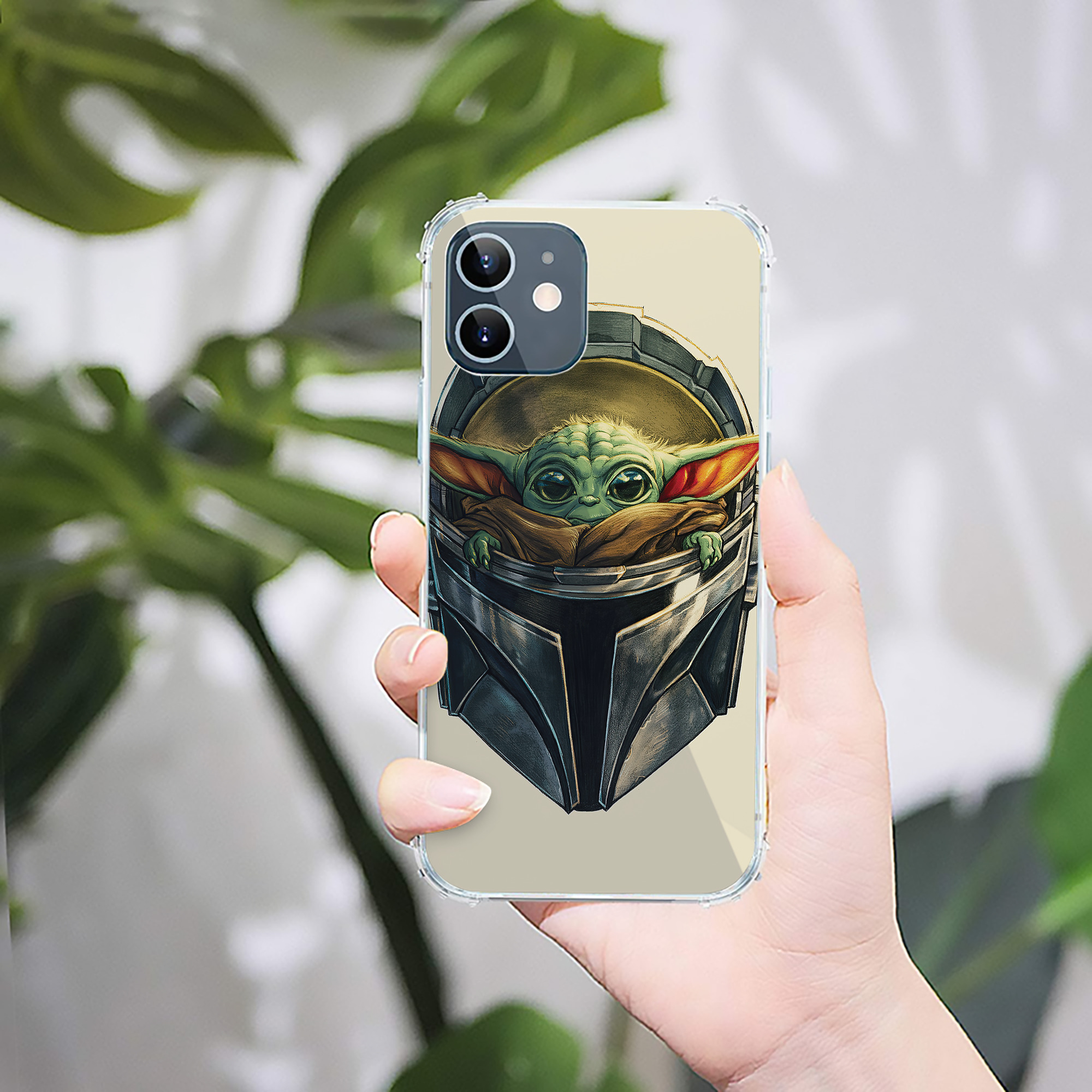 （画像用） スター・ウォーズ Star Wars 【iPhone 12シリーズ対応】透明スマホケース（クリアソフトケース）